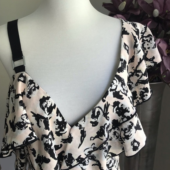 Proenza Schouler one shoulder ruffle dress size 2 - Picture 5 of 7